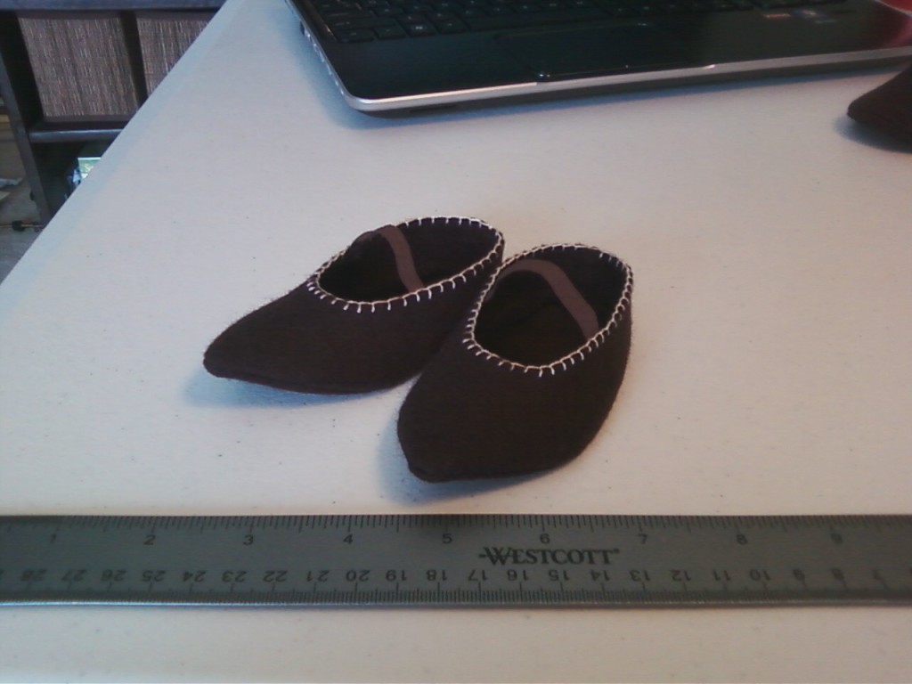 Baby's Medieval Shoes